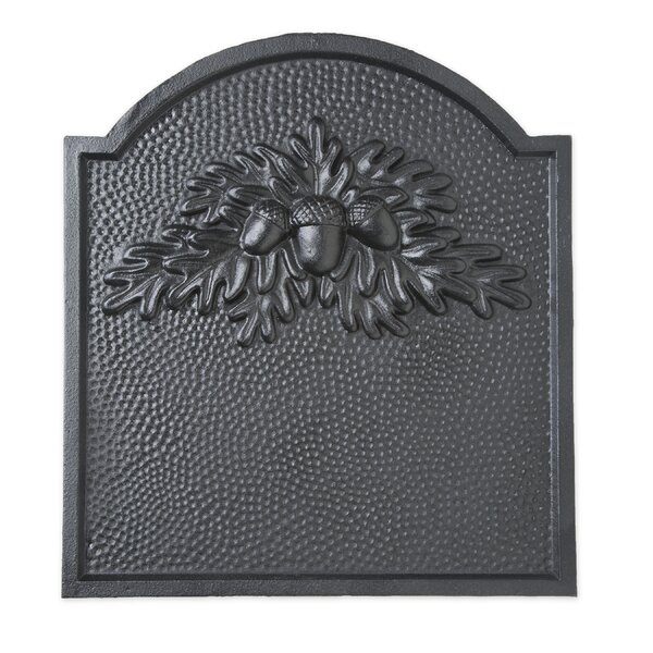 Plow Hearth Oak Leaf Fireback Reviews Wayfair